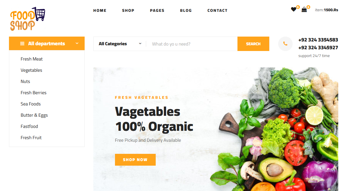 E-commerce Website